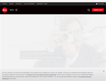 Tablet Screenshot of it.leica-camera.com